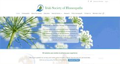 Desktop Screenshot of irishhomeopathy.ie